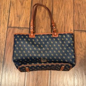 Dooney & Bourke Navy Leather Handbag